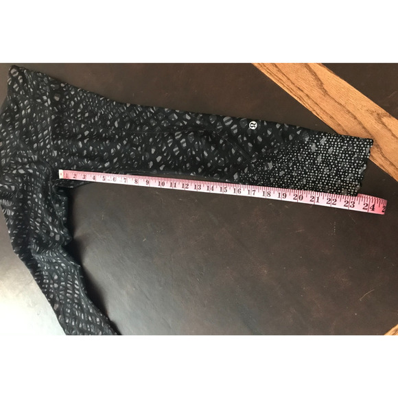 Lululemon Tight Stuff Tight (Reflective) Simply Lace Play Dark Slate Black- 4 - Picture 7 of 12